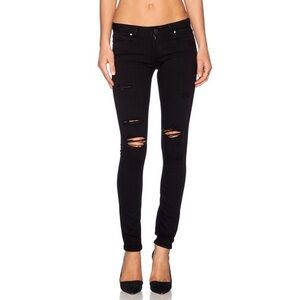 PAIGE Verdugo black cropped jeans